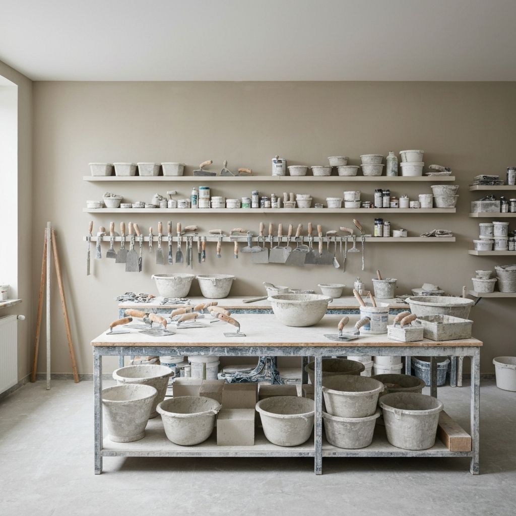 Skim Shady Plastering team at work